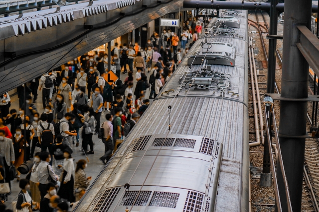 駅のホーム