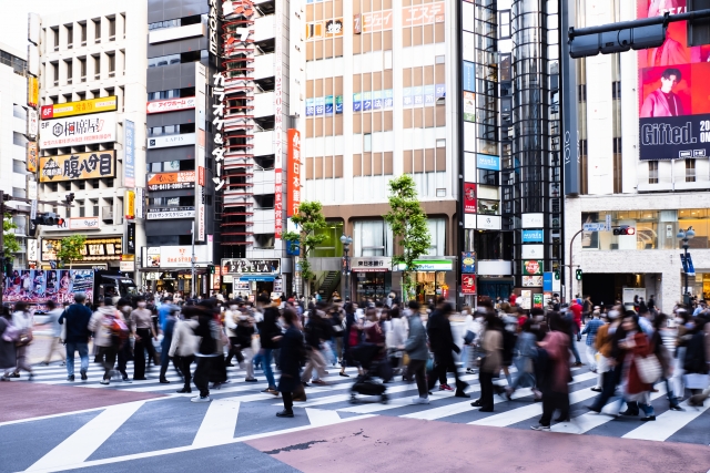 渋谷スクランブル交差点