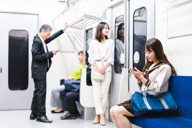 電車内