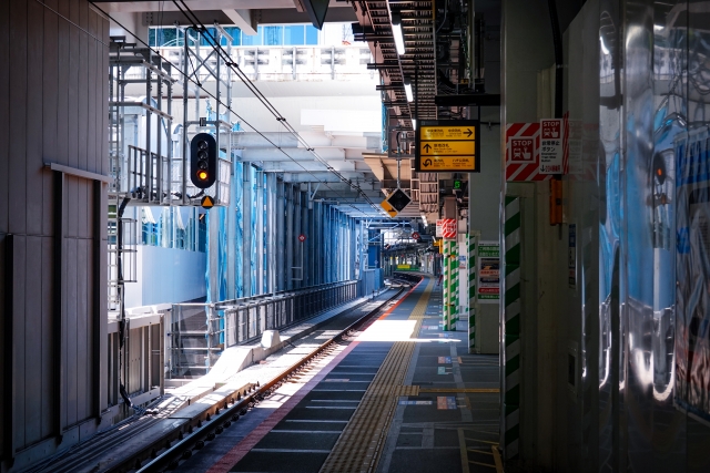 渋谷駅埼京線ホーム