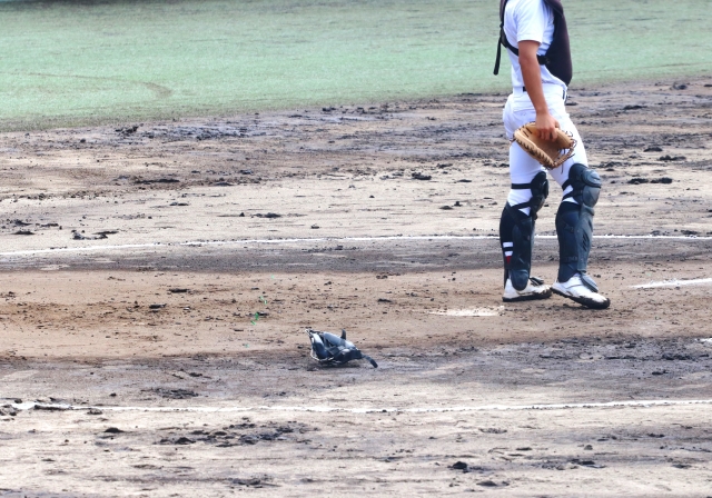 少年野球キャッチャー